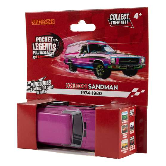 Pocket Pull Back Racer - Sandman, , scanz_hi-res