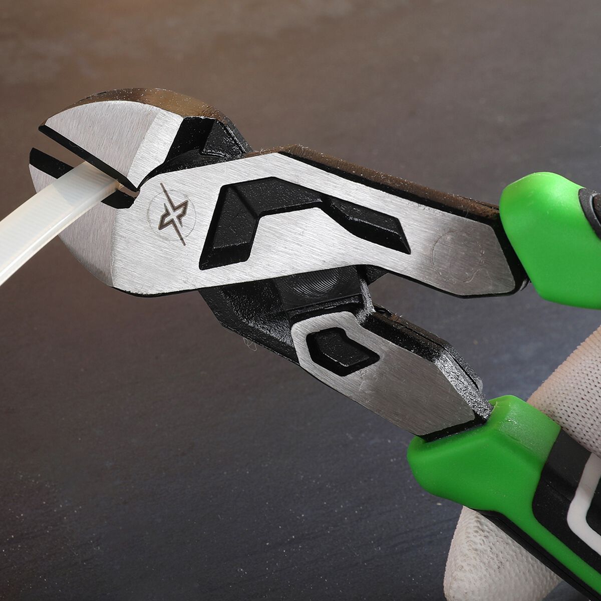 ToolPRO-X Pliers Double Leverage Diagonal 200mm, , scanz_hi-res