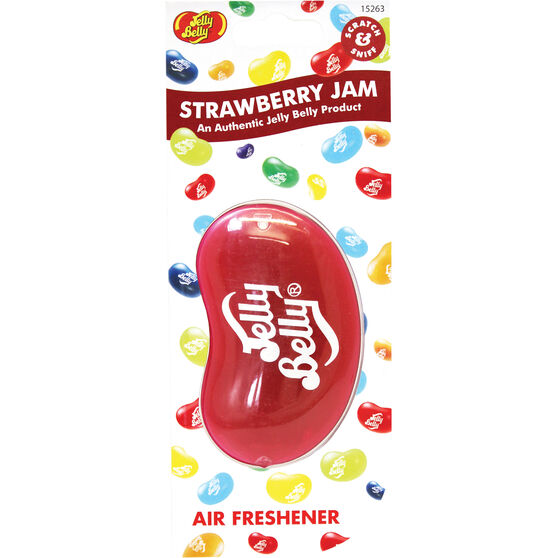 Jelly Belly Air Freshener Strawberry Jam Supercheap Auto New Zealand