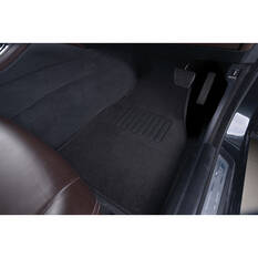 SCA Carpet Car Floor Mats - Front Pair, Black, , scanz_hi-res