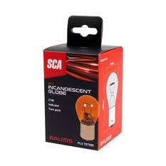 SCA Incandescent Globe - PY21W 12V 21W - 2 Pack, , scanz_hi-res