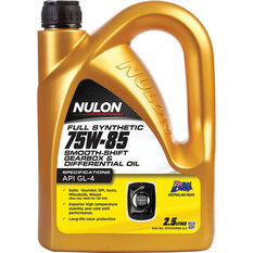 Nulon Gear Oil 75W-85 Full Synthetic 2.5 Litre, , scanz_hi-res