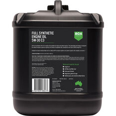 SCA Full Synthetic Engine Oil 5W-30 C3 20 Litre, , scanz_hi-res