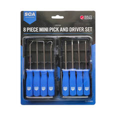 SCA Mini Pick and Screwdriver Set 8 Piece, , scanz_hi-res