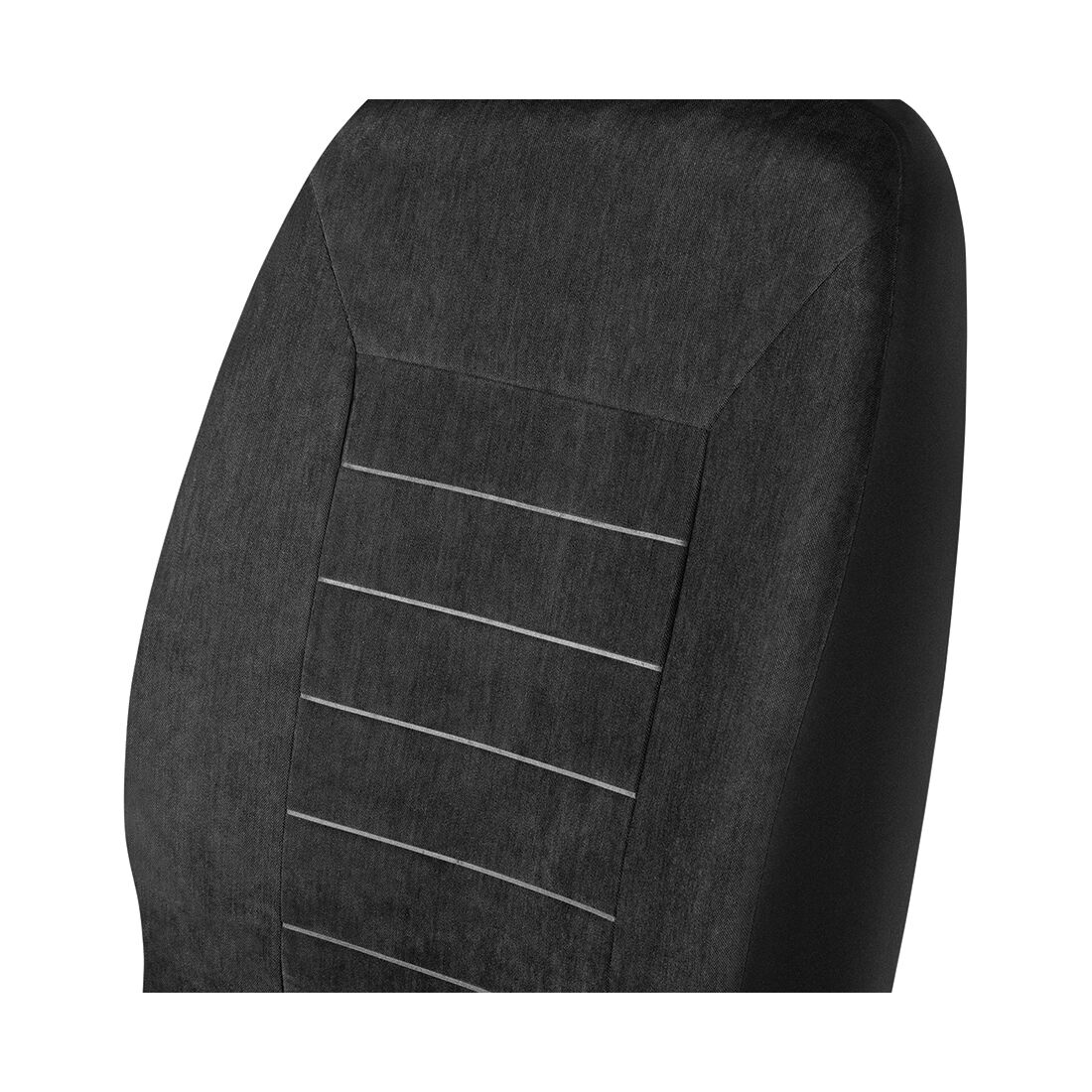 SCA Velour Seat Covers Set Black, Adjustable Headrests, Airbag Compatible, Size 30A&06H, , scanz_hi-res