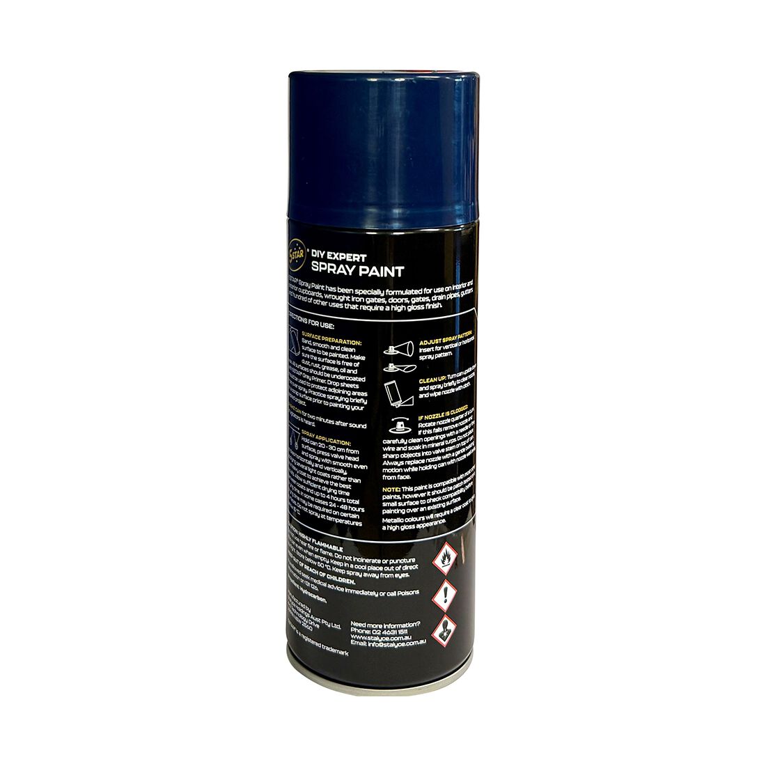 5 Star Enamel Spray Paint Royal Blue 250g, , scanz_hi-res