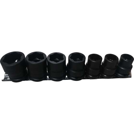 ToolPRO Bolt Extractor Socket Set 1/2" Drive 7 Piece, , scanz_hi-res