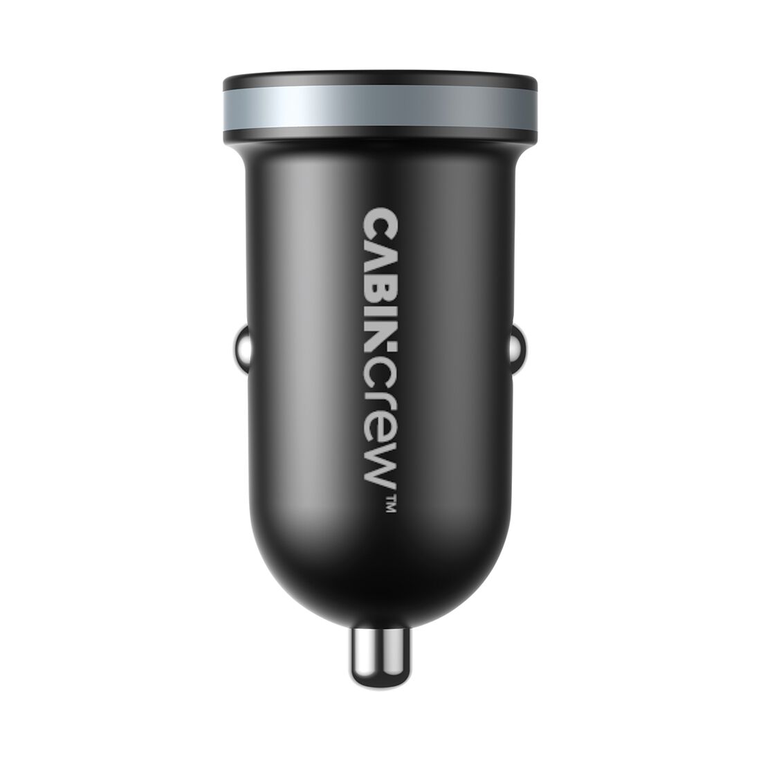 Cabin Crew 30W Dual Port Car Charger Black, , scanz_hi-res