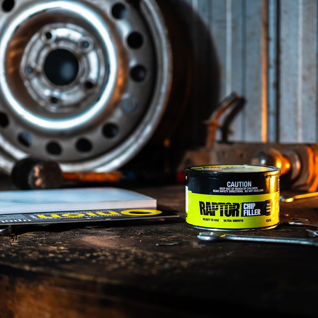 Raptor Scratch & Stone Chip Filler 500g, , scanz_hi-res