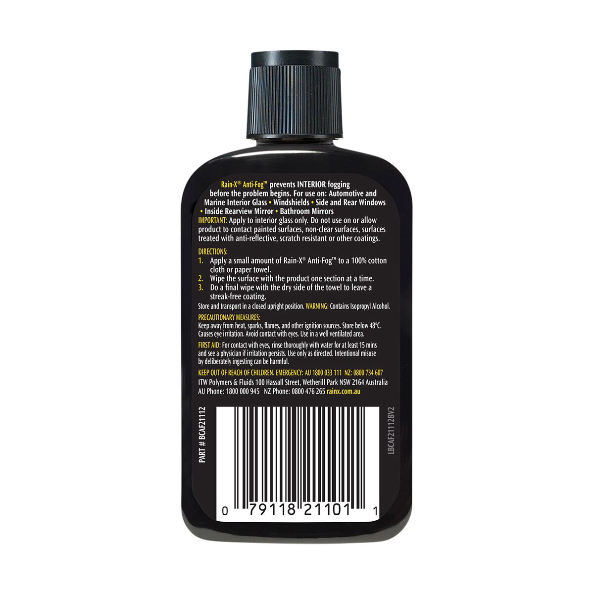 Rain-X Interior Glass Anti Fog 103mL, , scanz_hi-res