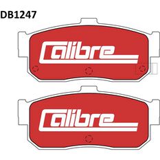 Calibre Disc Brake Pads DB1247CAL, , scanz_hi-res