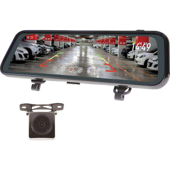Gator GRV90MKT 9" Mirror Mounted Wired Rear View & Reversing Camera, , scanz_hi-res
