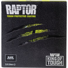 Raptor 2K Black Bedliner Coating Kit 4 Litre, , scanz_hi-res