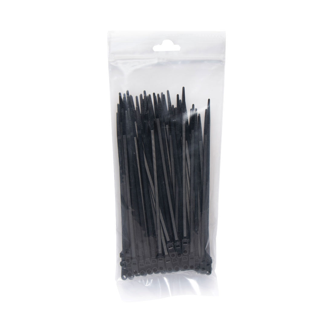 SCA Cable Ties Head Mount - Black, 200mm x 4.8mm, 100 Pack, , scanz_hi-res