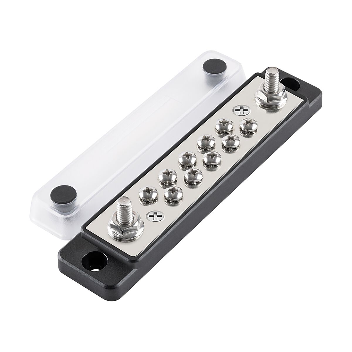 SCA Busbar 12 Stud Black 150 Amp, , scanz_hi-res