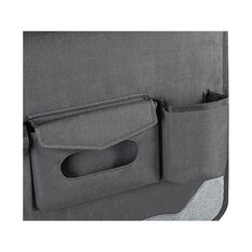 Skechers Kids Back Seat Organiser with Tray Grey, , scanz_hi-res