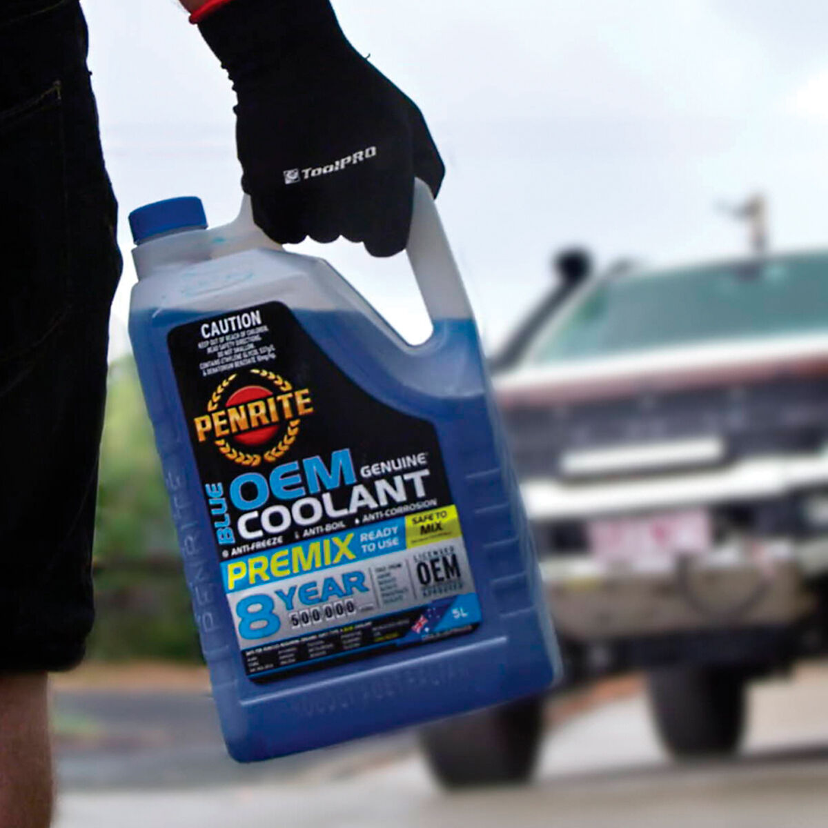 Penrite Blue Long Life Anti Freeze / Anti Boil Coolant Premix - 5 Litres, , scanz_hi-res