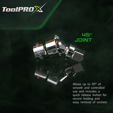 ToolPRO-X Socket Set 3/8" Drive Metric/SAE 42 Piece, , scanz_hi-res