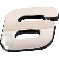 SCA 3D Chrome Badge Number 6 / 9, , scanz_hi-res