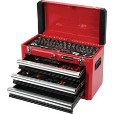 ToolPRO Tool Kit 3 Drawer Chest 131 Piece, , scanz_hi-res