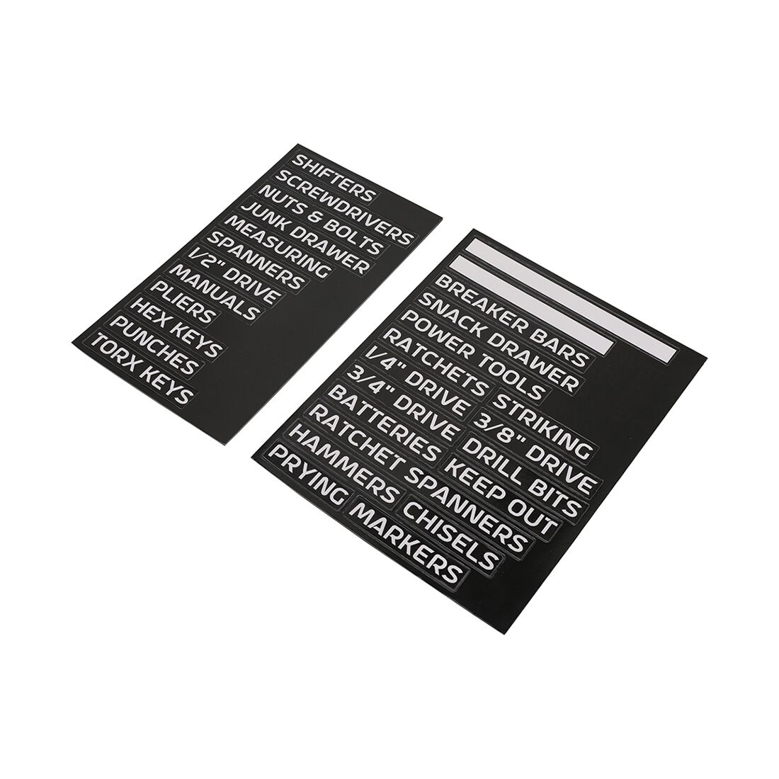 ToolPRO Magnetic Tool Box Drawer Label Set 30 Piece, , scanz_hi-res