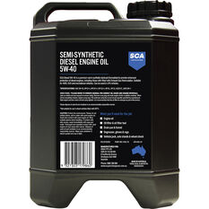 SCA Semi-Synthetic Diesel Engine Oil 5W-40 10 Litre, , scanz_hi-res