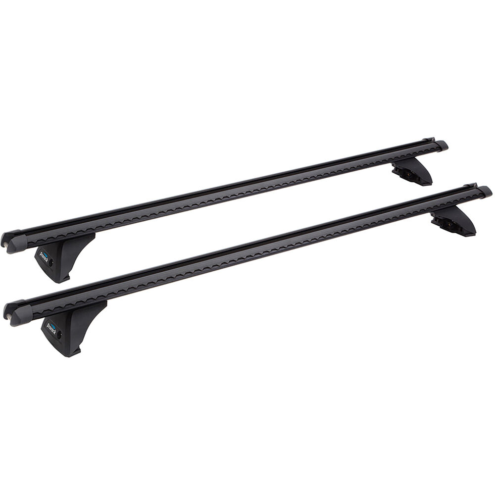 Prorack Heavy Duty Roof Racks Pair 1200mm Black T16B Supercheap Auto