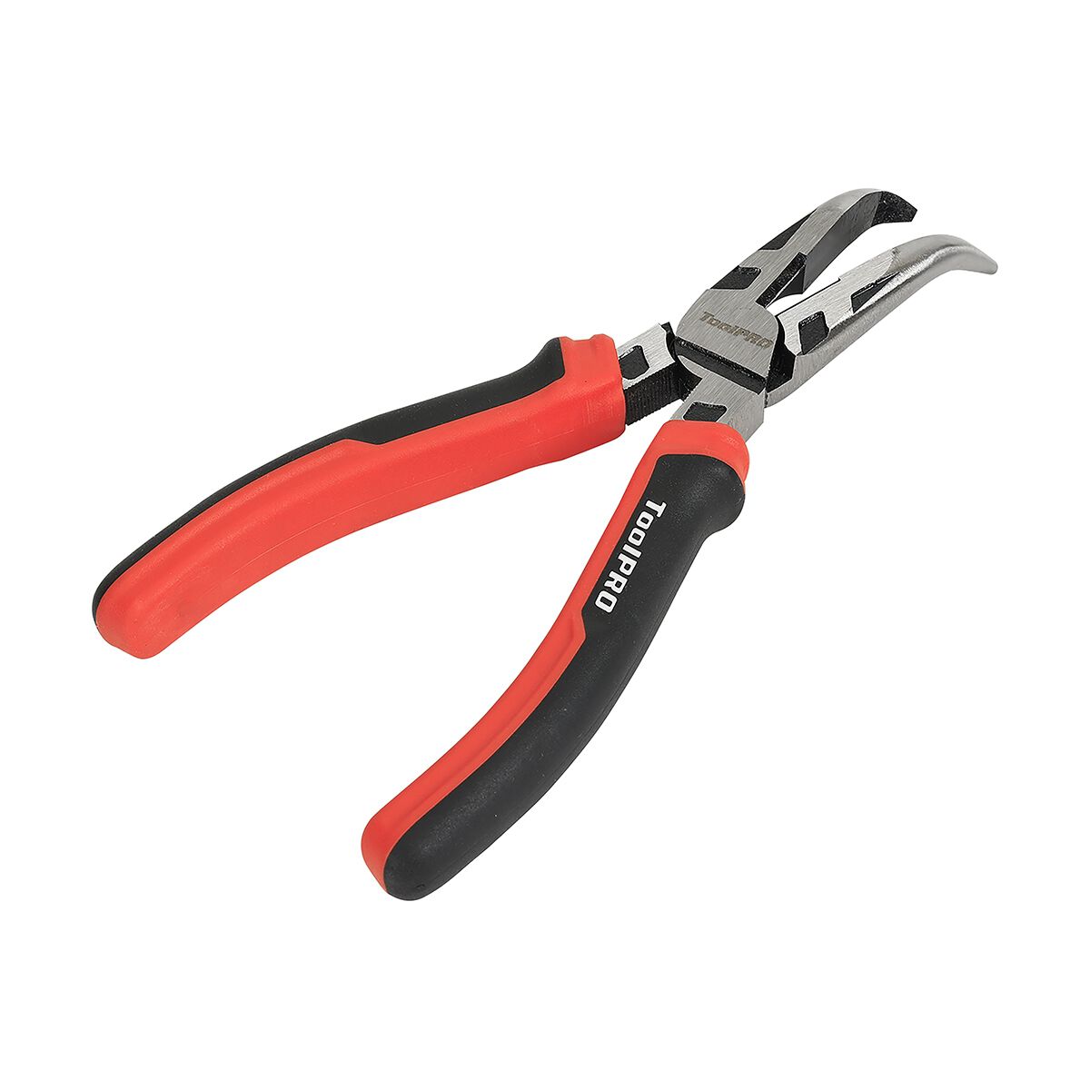 ToolPRO Long Nose Pliers Bent 200mm, , scanz_hi-res