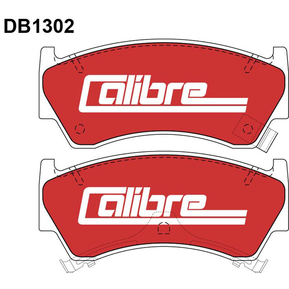 Calibre Disc Brake Pads DB1302CAL, , scanz_hi-res