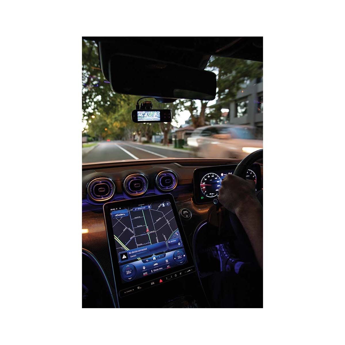 Uniden Dash View 40R Smart Dash Cam With Rear View Camera, , scanz_hi-res