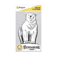 Bundaberg Bear Logo Sticker Vertical, , scanz_hi-res