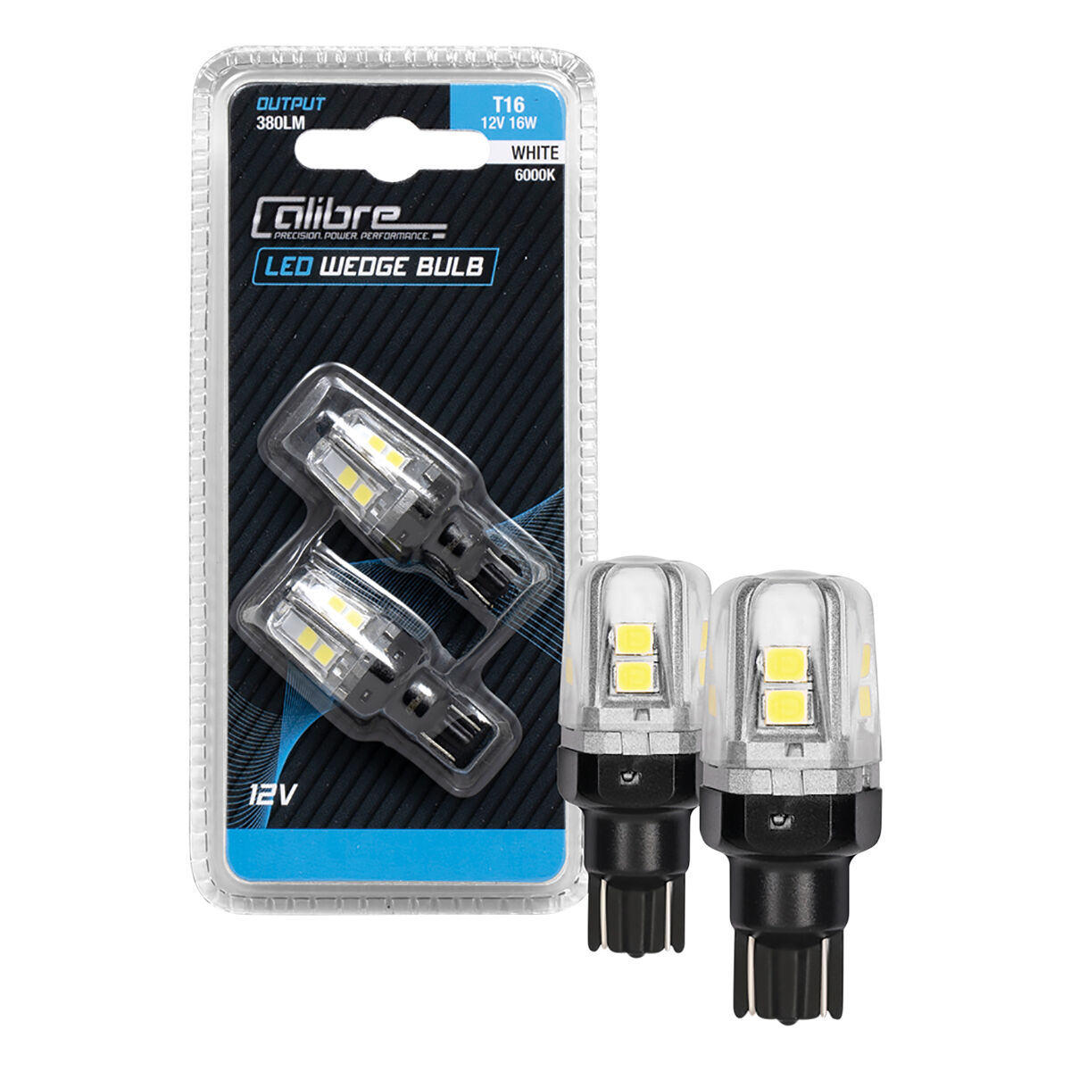 Calibre Automotive Globes - LED Wedge 12V, 16W, T-16, , scanz_hi-res