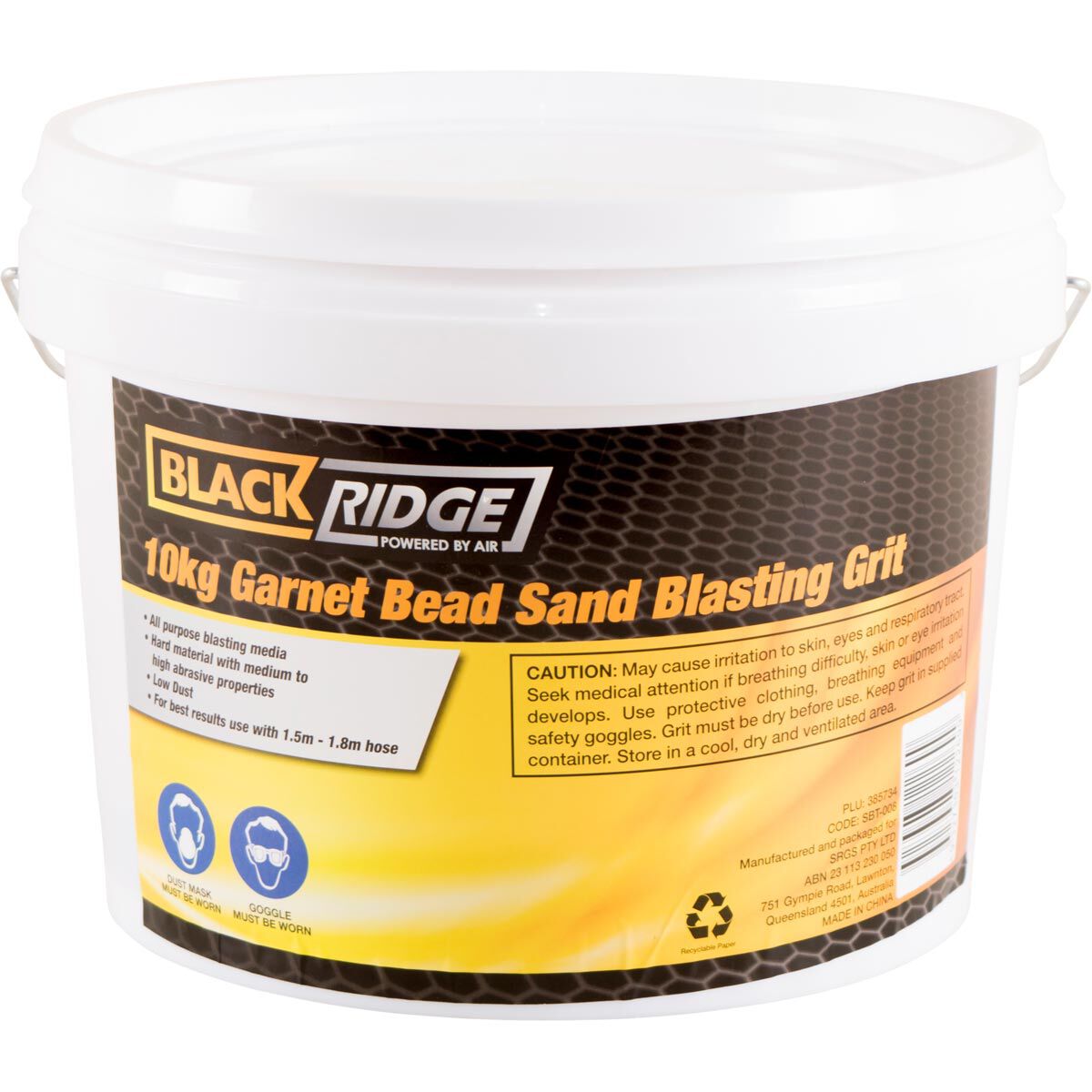 Blackridge Garnet Bead Sand Blasting Grit 10kg Supercheap Auto