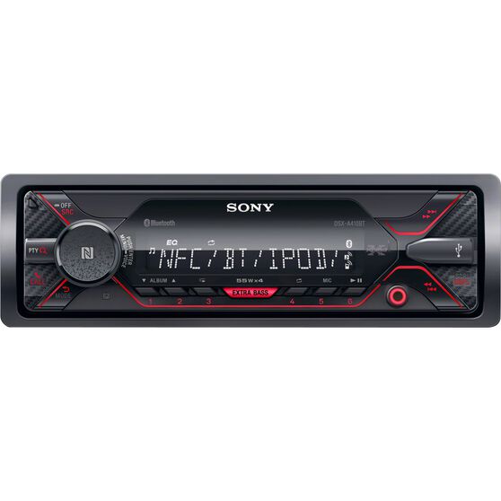 Sony DSX-A410BT Single DIN Head Unit with Bluetooth, , scanz_hi-res
