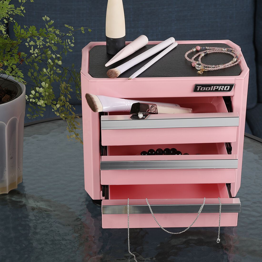 ToolPRO Mini Edge Tool Cabinet Pink, , scanz_hi-res