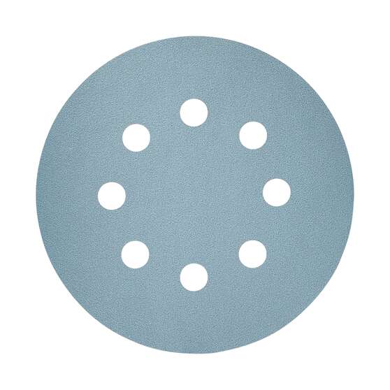 SIA Abrasives 125mm Wet & Dry Sanding Disc, 1948 Series, 8 Hole, 240 Grit, 5 Pack, , scanz_hi-res