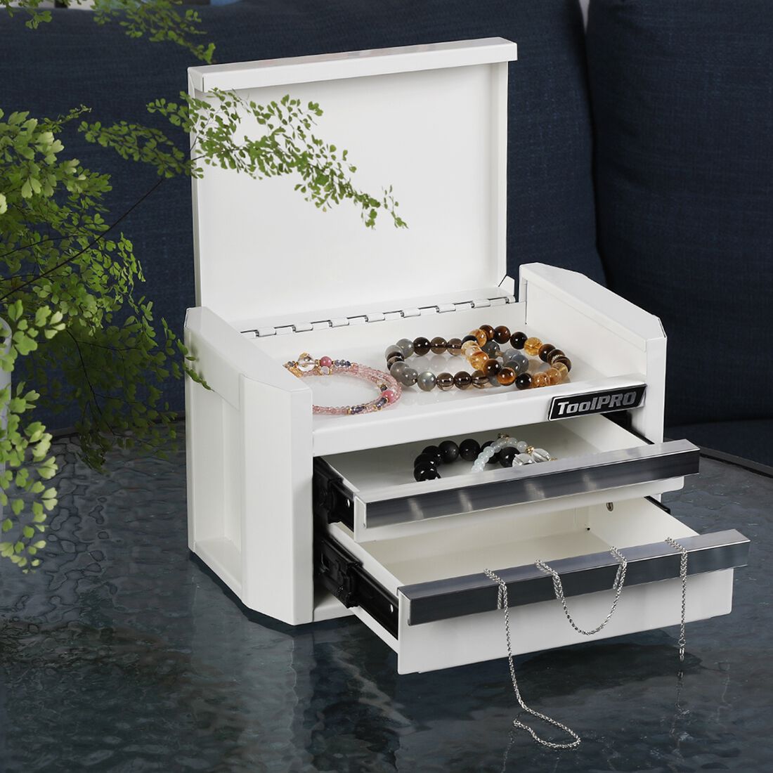 ToolPRO Mini Edge Tool Chest White, , scanz_hi-res
