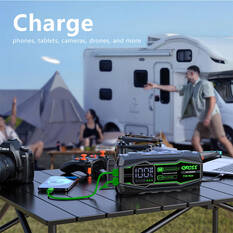 CAROSS T18Max 12V 2000A Compact Smart Lithium Jump Starter With Built-in 3 Mode Light, , scanz_hi-res