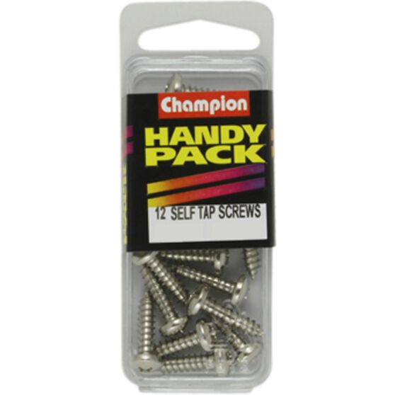 Champion Self Tapping Screws - 10G X 3 / 4inch, BH165, Handy Pack, , scanz_hi-res