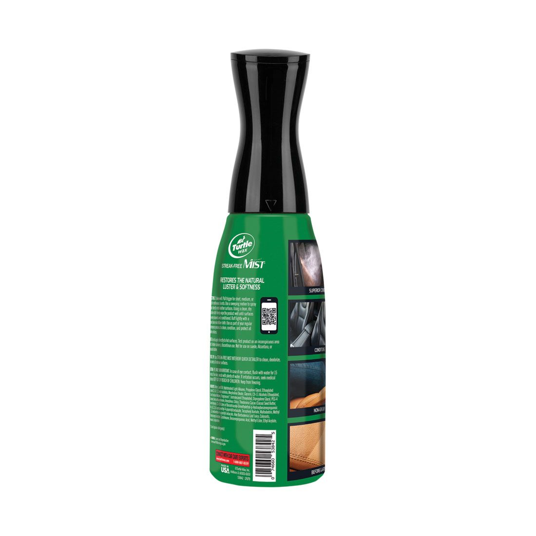Turtle Wax Leather Mist Detailer 591mL, , scanz_hi-res