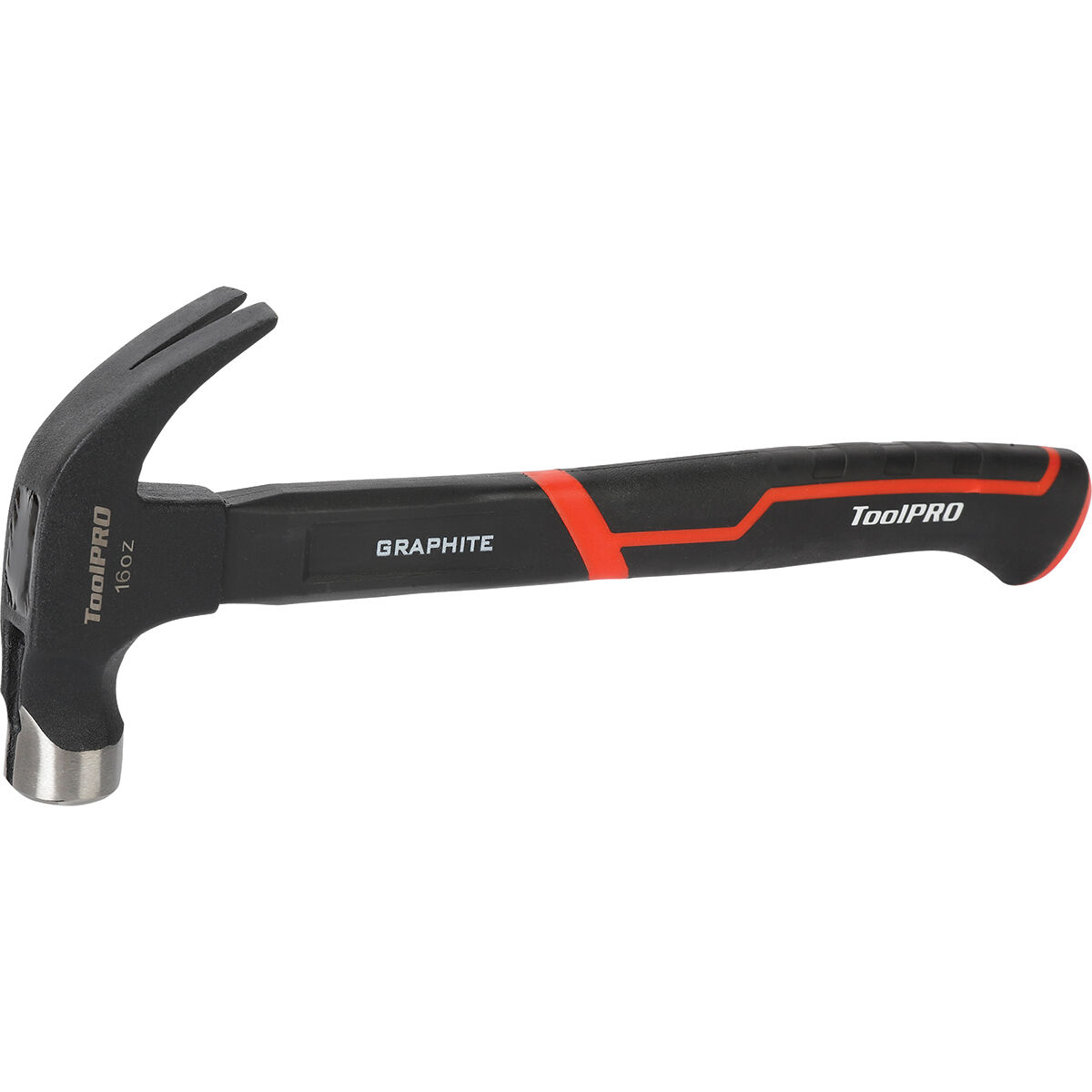 ToolPRO Claw Hammer - Graphite, 16oz, 450g, , scanz_hi-res