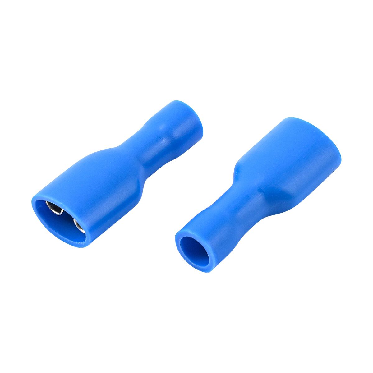 SCA Electrical Terminals Female Blade 6.3mm Blue 10 Piece, , scanz_hi-res