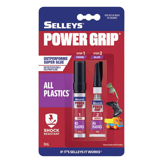 Selleys Power Grip All Plastics 3mL, , scanz_hi-res
