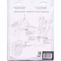 Martyr Alloy Outboard Anode Kit - CMY4050KITA, , scanz_hi-res