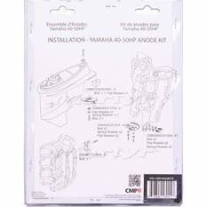 Martyr Alloy Outboard Anode Kit - CMY4050KITA, , scanz_hi-res
