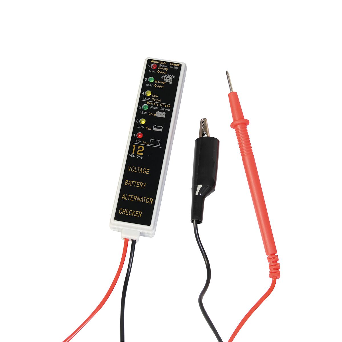Toledo Battery & Alternator Voltage Tester, , scanz_hi-res