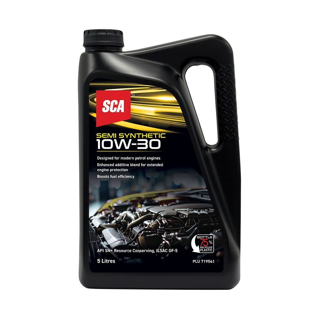 SCA Semi Synthetic Engine Oil 10W-30 5 Litre, , scanz_hi-res
