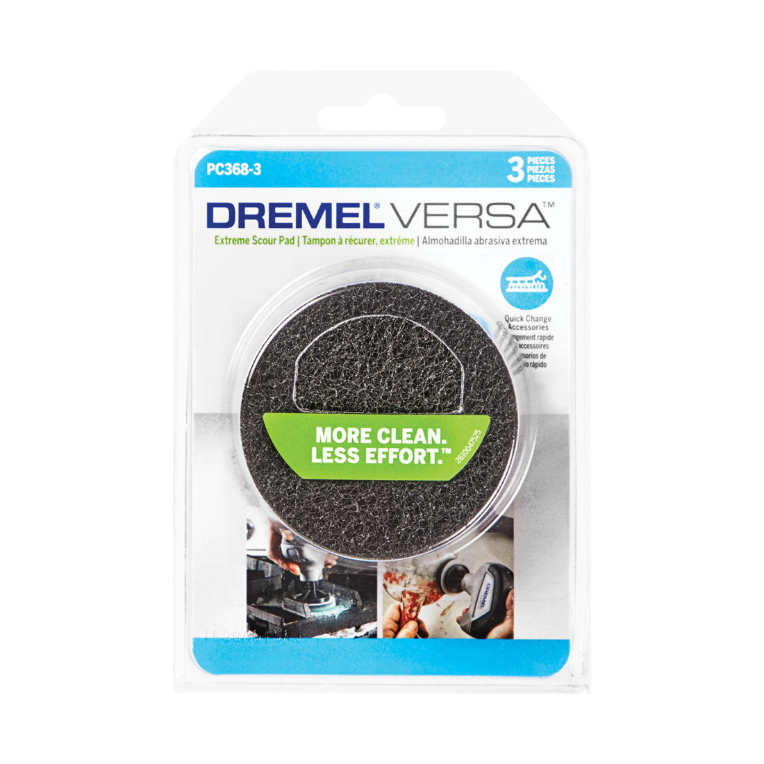 Dremel Versa Extreme Scour Pad 3pk, , scanz_hi-res