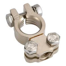 Projecta Battery Terminal Satin Forged Brass Saddle Negative BT811-N1, , scanz_hi-res