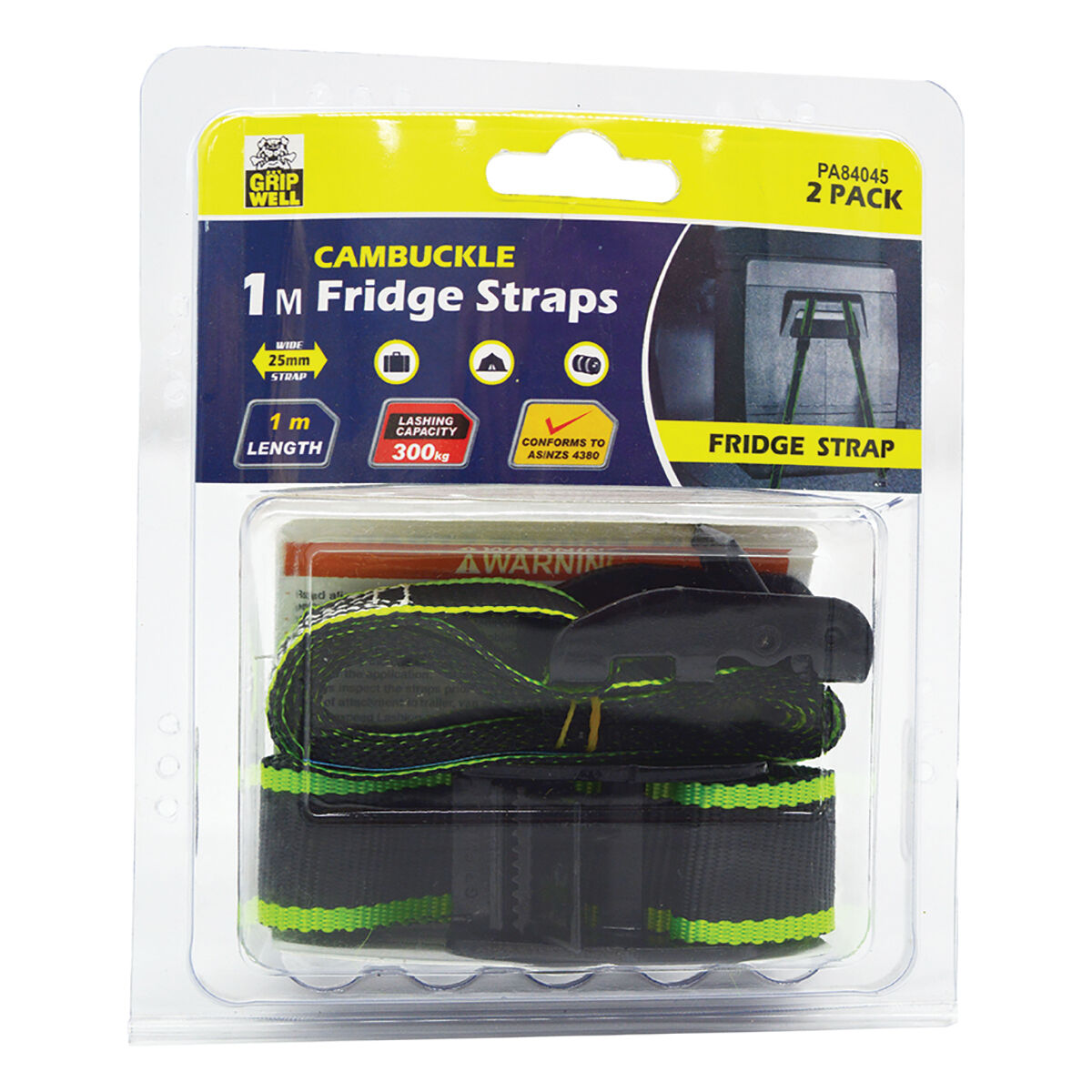 Gripwell Cambuckle Fridge Strap 1m 300kg 2 Pack, , scanz_hi-res